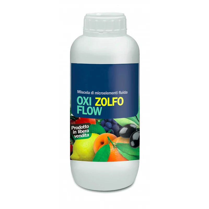 Fongicide à base de soufre Oxy Soufre Flow 1 L – action préventive et curative contre l’oïdium et la tavelure